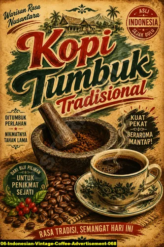 Indonesian Vintage Coffee Advertisement 068