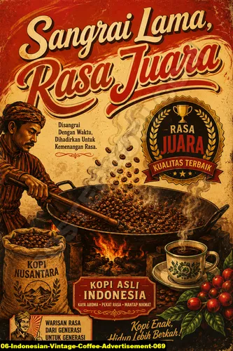 Indonesian Vintage Coffee Advertisement 069