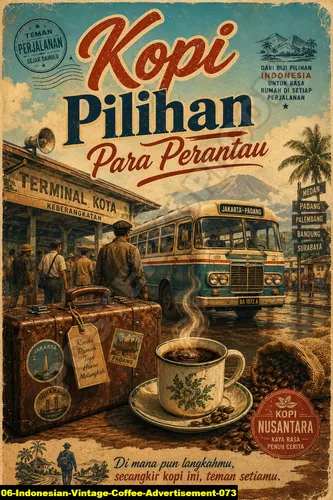 Indonesian Vintage Coffee Advertisement 073