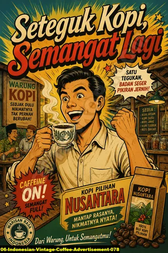 Indonesian Vintage Coffee Advertisement 078