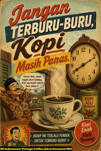 Indonesian Vintage Coffee Advertisement 084