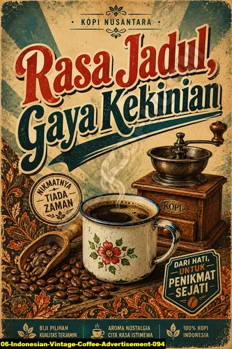 Indonesian Vintage Coffee Advertisement 094