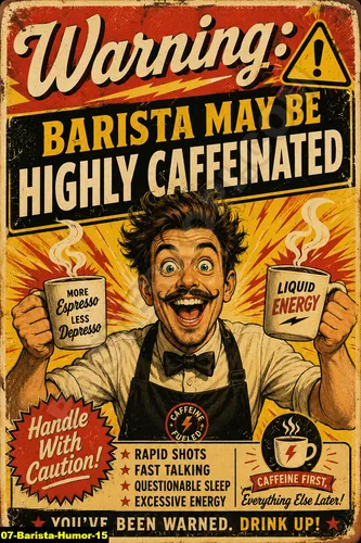 Barista Humor 15 - Coffee Quotes / Barista Humor