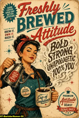 Barista Humor 32 - Coffee Quotes / Barista Humor