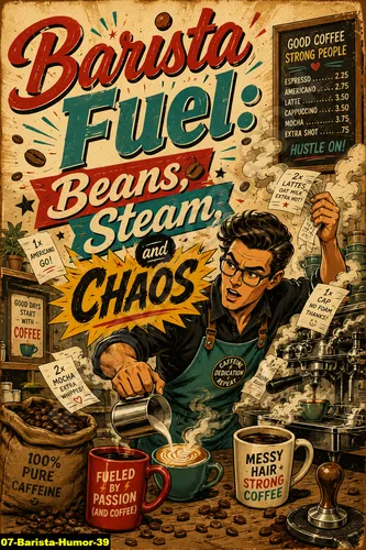 Barista Humor 39 - Coffee Quotes / Barista Humor