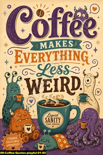 Coffee Quotes Playful 01 92 - Coffee Quotes / Coffee Quotes Playful 01