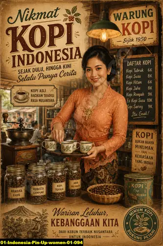 Indonesia Pin Up Women 01 094 - Pin Up Poster / Indonesia Pin Up Women 01