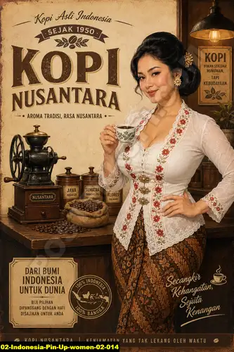 Indonesia Pin Up Women 02 014 - Pin Up Poster / Indonesia Pin Up Women 02