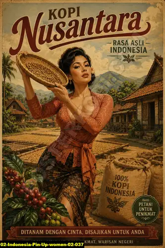 Indonesia Pin Up Women 02 037 - Pin Up Poster / Indonesia Pin Up Women 02