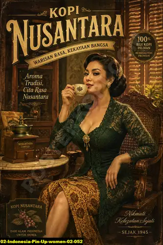 Indonesia Pin Up Women 02 052 - Pin Up Poster / Indonesia Pin Up Women 02