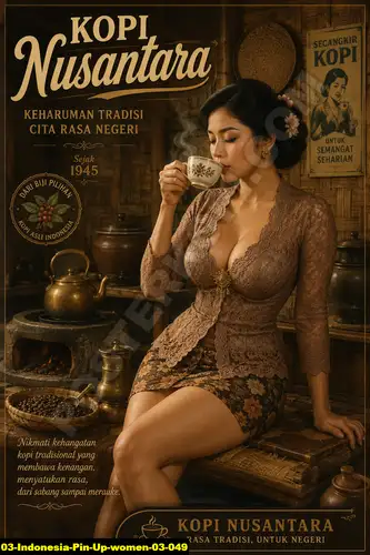 Indonesia Pin Up Women 03 049 - Pin Up Poster / Indonesia Pin Up Women 03