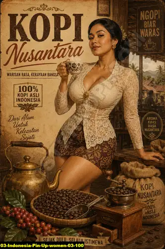 Indonesia Pin Up Women 03 100