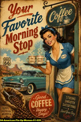 American Pin Up Women 01 020