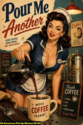 American Pin Up Women 02 04
