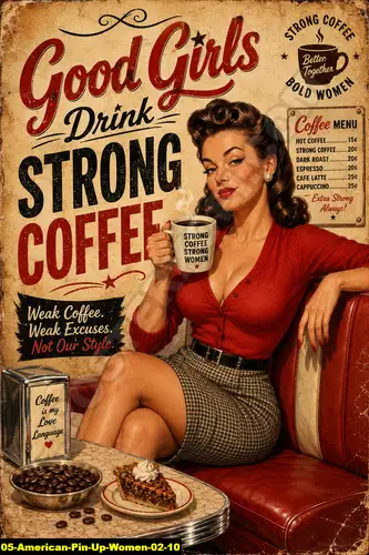 American Pin Up Women 02 10