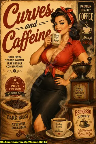 American Pin Up Women 02 14
