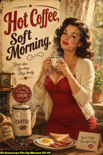 American Pin Up Women 02 16