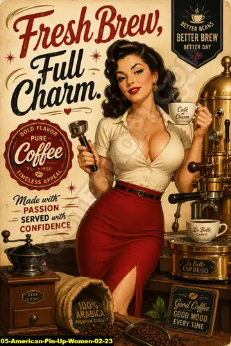 American Pin Up Women 02 23