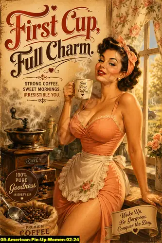 American Pin Up Women 02 24