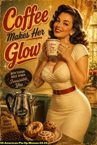 American Pin Up Women 02 25