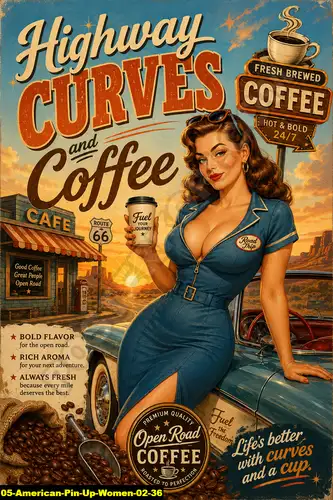 American Pin Up Women 02 36