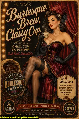 American Pin Up Women 02 90