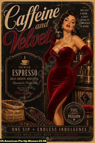 American Pin Up Women 02 98