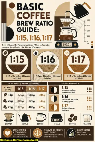Basic Coffee Formula 06 - Standard Coffee Guides / Basic Coffee Formula