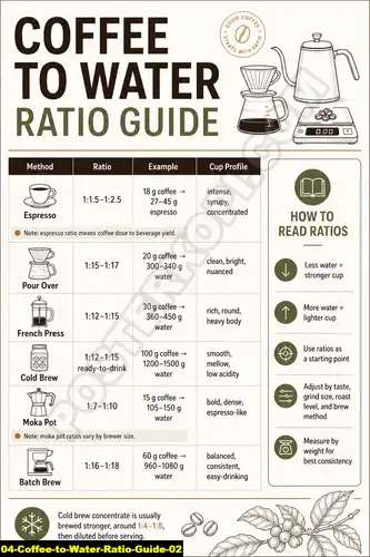 Coffee To Water Ratio Guide 02