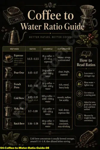 Coffee To Water Ratio Guide 08
