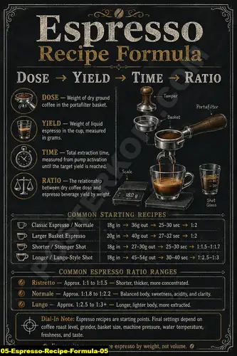 Espresso Recipe Formula 05