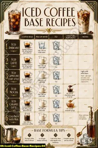 Iced Coffee Base Recipes 04