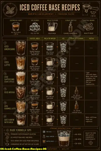 Iced Coffee Base Recipes 06