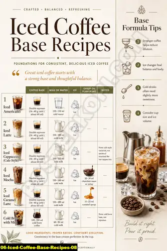Iced Coffee Base Recipes 08