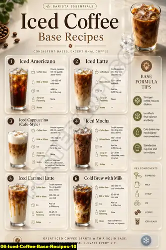 Iced Coffee Base Recipes 10