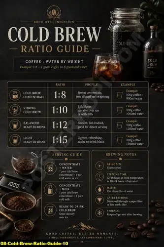 Cold Brew Ratio Guide 10