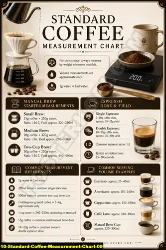 Standard Coffee Measurement Chart 09